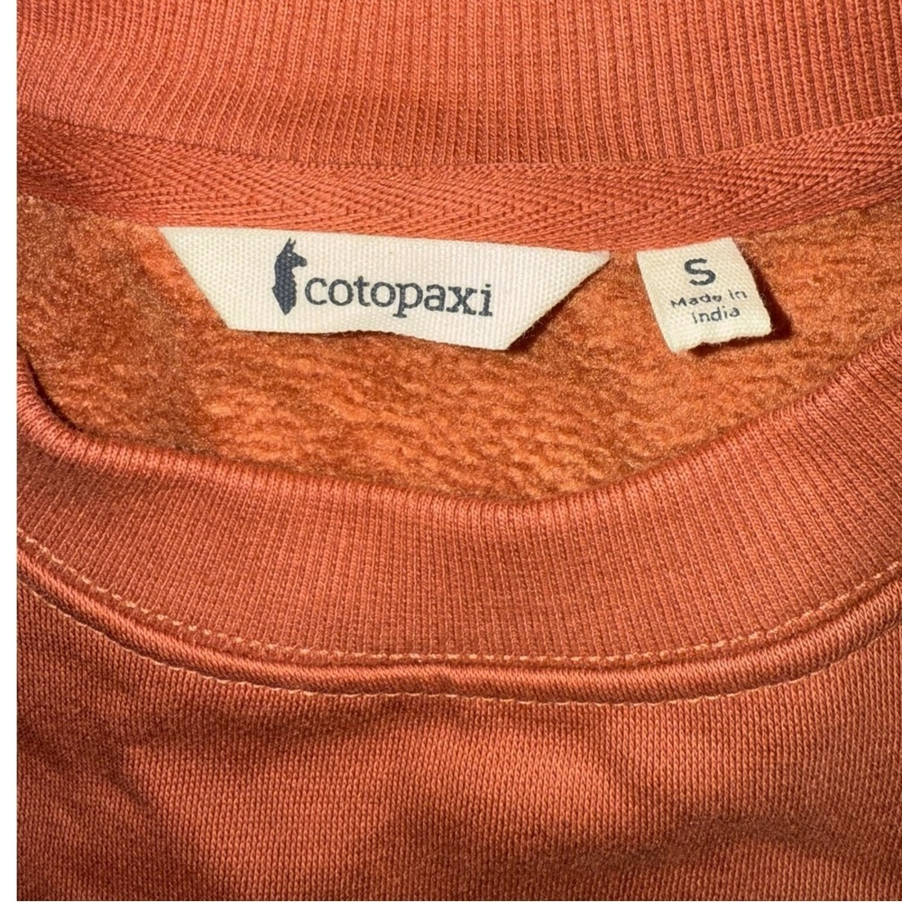 NWOT COTOPAXI  Coto-Patch Crew Sweatshirt Size Small - Picture 5 of 13